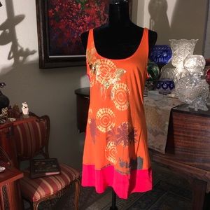 NWT Express Foiled Print Tunic Tank Top